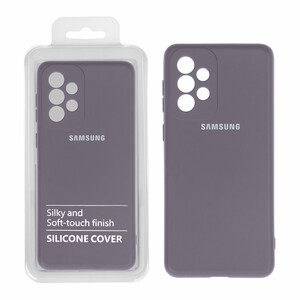 قاب نیو سیلیکون محافظ لنزدار RFF مدل Samsung A33 بنفش (پک دار)