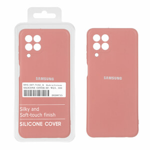 قاب نیو سیلیکون محافظ لنزدار RFF مدل Samsung Galaxy M33 5G - حنایی (پک دار)