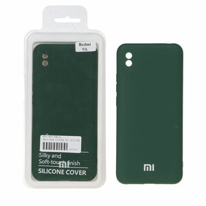 قاب نیو سیلیکون محافظ لنزدار RFF مدل Xiaomi Redmi 9A / Redmi 9A Sport / Redmi 9AT - سبز (پک دار)
