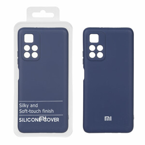 قاب نیو سیلیکون محافظ لنزدار RFF مدل Xiaomi Redmi Note 11 5G / Poco M4 Pro 5G - سرمه ای (پک دار)