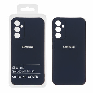 قاب نیو سیلیکون محافظ لنزدار RFF مدل Samsung Galaxy A34 - سرمه ای (پک دار)