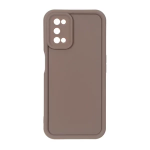 قاب Solid Case مدل Realme 7 5G - قهوه ای