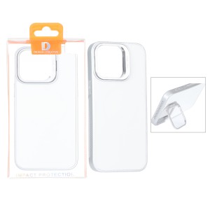 قاب اورجینال PVD Case Pro استندشو MagSafe مدل Apple iPhone 15 Pro Max - نقره ای (پک دار)