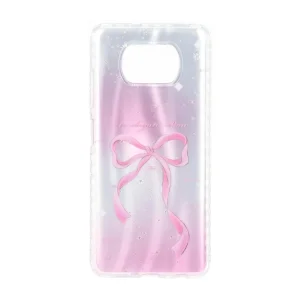 قاب مات ستاره ای دور ژله ای شفاف Xiaomi Poco X3 / Poco X3 Pro / Poco X3 NFC - طرح 346