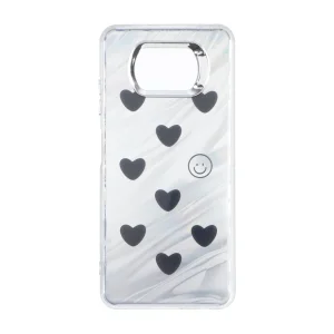 قاب Pucker هفت رنگ دور ژله ای مات لنز کروم Xiaomi Poco X3 / Poco X3 Pro / Poco X3 NFC - طرح 265