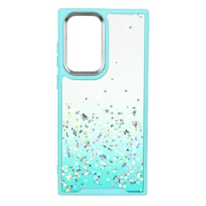 قاب اکلیلی محافظ لنز متال Samsung Galaxy S22 Ultra - سبزآبی
