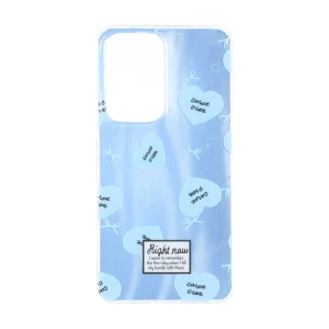 قاب مات ستاره ای دور ژله ای شفاف طرح دار Samsung Galaxy A35 / A55 - کد 62