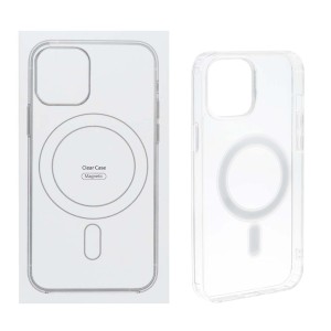 قاب شفاف Apple iPhone 12 Pro Max با قابلیت شارژ MagSafe (پک دار)