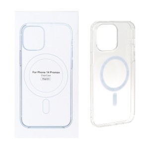 قاب شفاف Apple iPhone 14 Pro Max با قابلیت شارژ MagSafe (پک دار)
