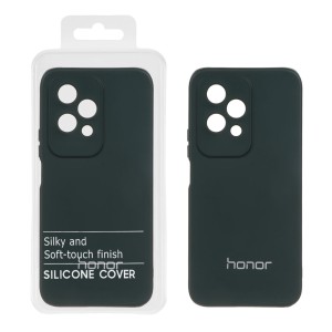 قاب نیو سیلیکون محافظ لنزدار RFF مدل Honor 200 Lite - سبز تیره (پک دار)