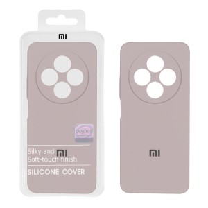 قاب سیلیکونی پاک کنی اورجینال Master Quality مدل Xiaomi Redmi 14C / Redmi A3 Pro / Redmi A4 / Poco C75 - خاکی (پک دار)