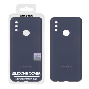 قاب سیلیکونی پاک کنی اورجینال Master Quality مدل Samsung Galaxy A10s - سرمه ای (پک دار)