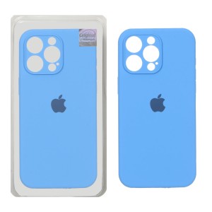 قاب سیلیکونی پاک کنی اورجینال Master Quality مدل Apple iPhone 15 Pro Max - آبی (پک دار)