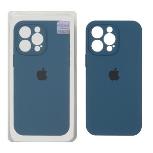 قاب سیلیکونی پاک کنی اورجینال Master Quality مدل Apple iPhone 14 Pro Max - سبز کله غازی (پک دار)
