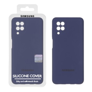 قاب سیلیکونی پاک کنی اورجینال Master Quality مدل Samsung Galaxy A12 / M12 / F12 - سرمه ای کد 1 (پک دار)