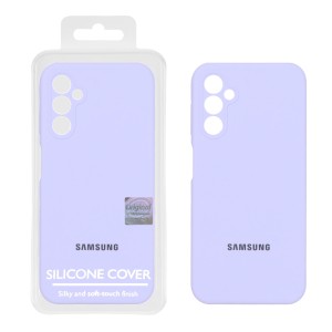 قاب سیلیکونی پاک کنی اورجینال Master Quality مدل Samsung Galaxy A14 - یاسی (پک دار)