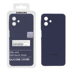 قاب سیلیکونی پاک کنی اورجینال Master Quality مدل Samsung Galaxy A07 - سرمه ای کد 1 (پک دار)