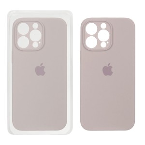قاب سیلیکونی پاک کنی محافظ لنزدار اورجینال Apple iPhone 14 Pro Max - کالباسی (پک اصلی)