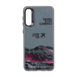 قاب SO COOL بلک لنز دکمه کروم طرح دار Samsung Galaxy A50 / A50s / A30s - کد 576