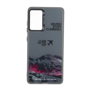 قاب SO COOL بلک لنز دکمه کروم طرح دار Samsung Galaxy S20 FE - کد 751