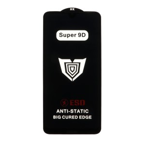 محافظ صفحه نمایش شیشه ای Full Cover ESD Anti Static - Super 9D مدل Huawei Y7 (2019) / Y7 Prime (2019) (بدون پک)