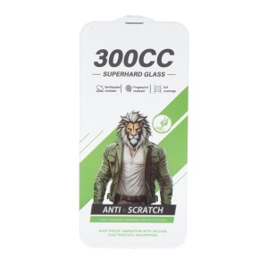 محافظ صفحه نمایش شیشه ای بدون حاشیه SuperHard 300CC مدل Apple iPhone 13 Pro Max / iPhone 14 Plus