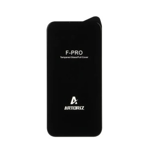 محافظ صفحه نمایش شیشه ای Full Cover - Tempered Artoriz مدل Apple iPhone 13 Pro Max / iPhone 14 Plus