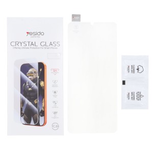 محافظ صفحه نمایش شیشه ای اورجینال بدون حاشیه Crystal Glass Yesido TG33 مدل Samsung Galaxy A31 / A32 4G / A33 5G / A22 4G / F22 4G / M22 / M32 4G (پک دار)