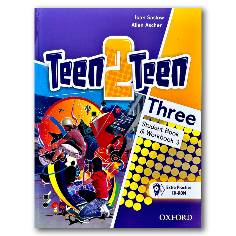 TEEN 2 TEEN 3 Student's Book + Work Book + CD سایز بزرگ (رحلی)