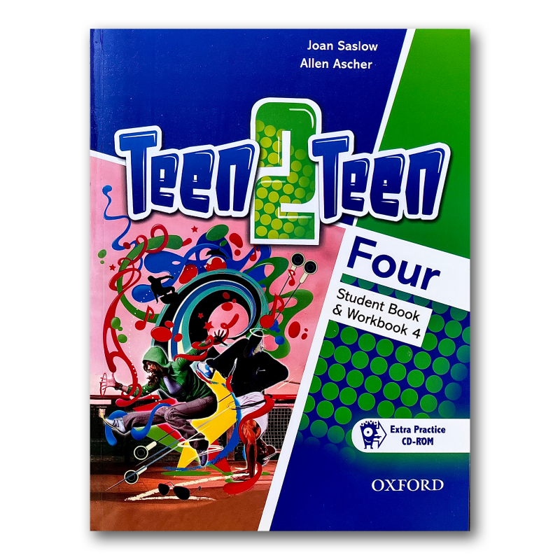 TEEN 2 TEEN 4 Student's Book + Work Book + CD سایز بزرگ (رحلی)