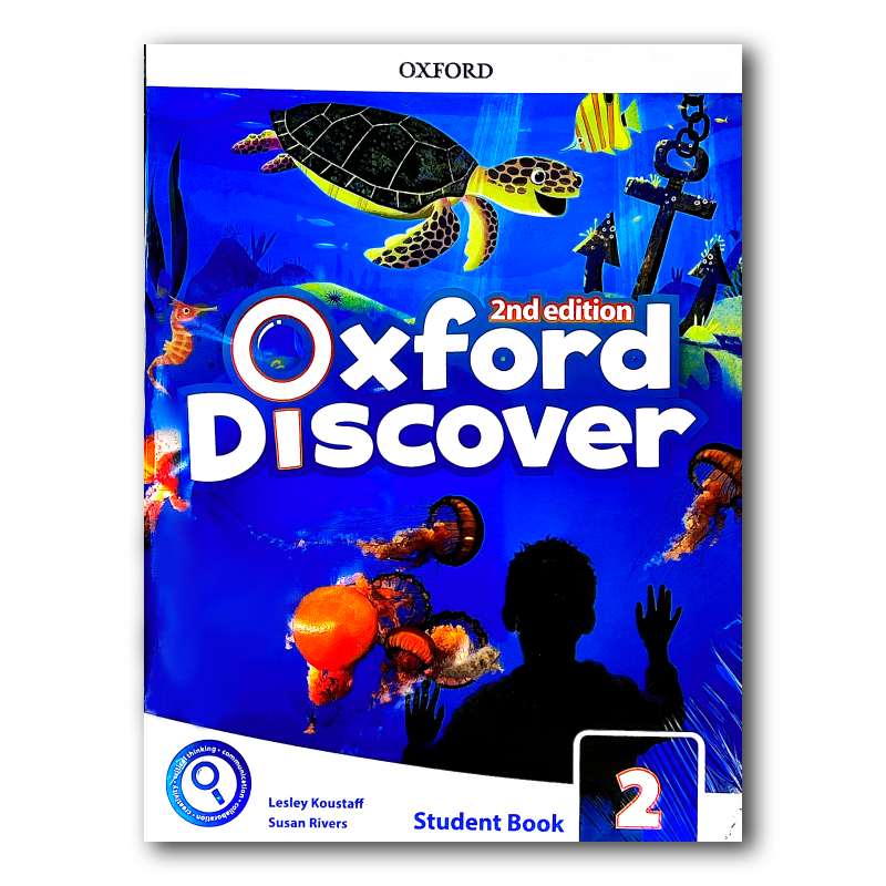 Oxford Discover 2 Student's Book + Work Book + CD سایز بزرگ(رحلی)