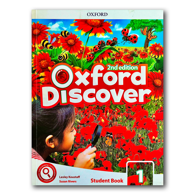 Oxford Discover 1 Student's Book + WorkBook + CD سایز بزرگ(رحلی)