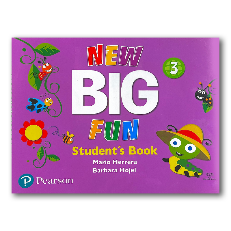 NEW BIG FUN 3+Workbook + CD سایز بزرگ (رحلی)