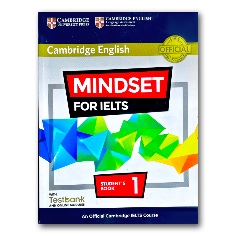 کتاب  MINDSET FOR IELTS 1 +Audio Files سایز بزرگ(رحلی)