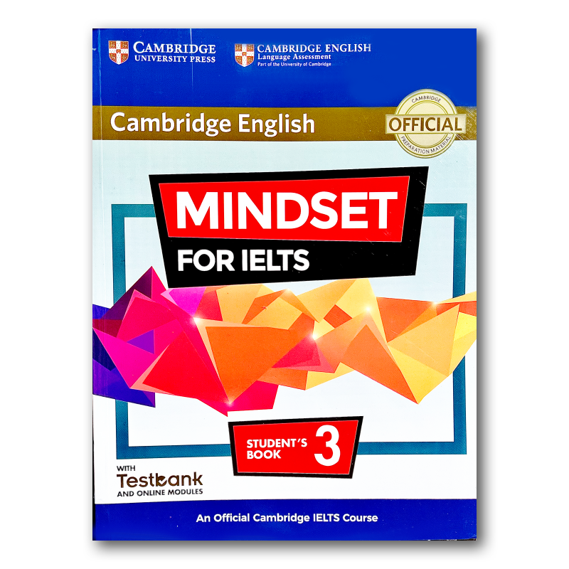 کتاب MINDSET FOR IELTS 3 + Audio Files سایز بزرگ(رحلی)