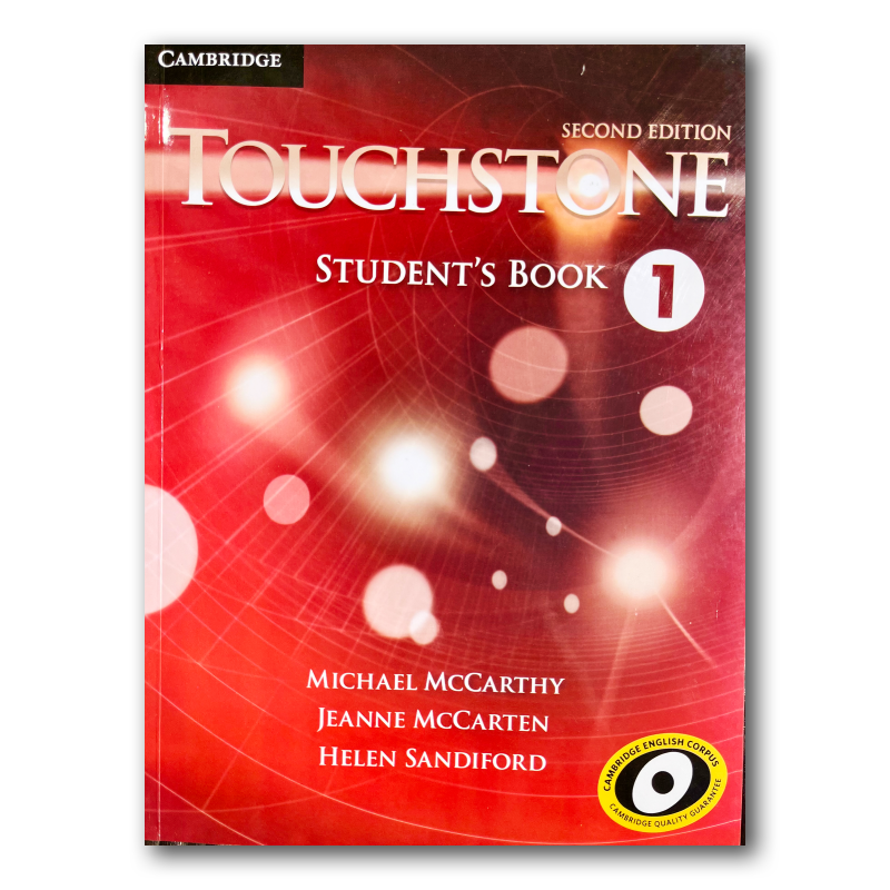 TOUCHSTONE 1 Student's Book + Work Book+ DVD سایز بزرگ(رحلی)