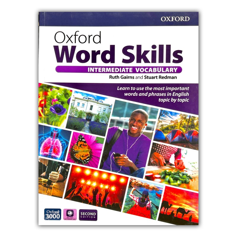 کتاب Oxford Word Skills Intermediate Vocabulary سایز بزرگ(رحلی)