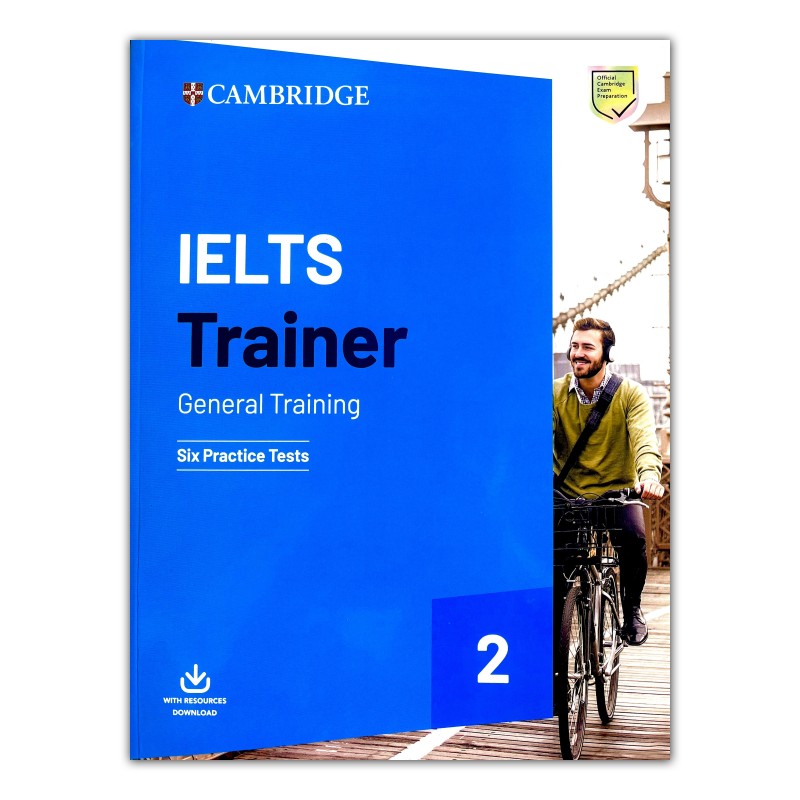 کتاب CAMBRIDGE IELTS TRAINER 2 سایز بزرگ رحلی