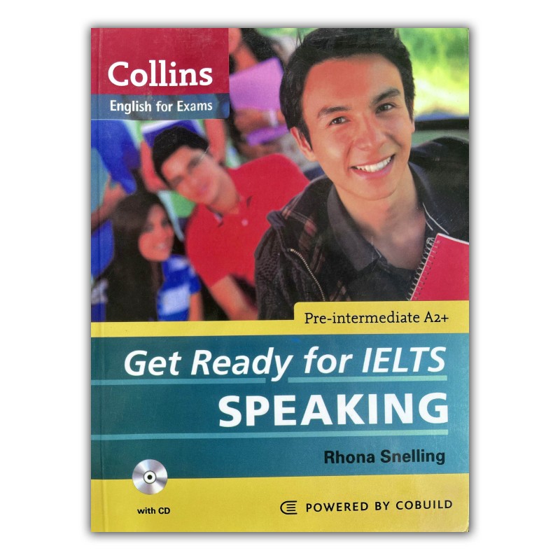 کتاب collins Get ready for ielts speaking pre-intermediate + CD