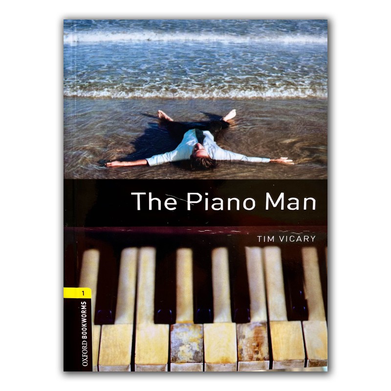 کتاب داستان THE PIANO MAN + audio files