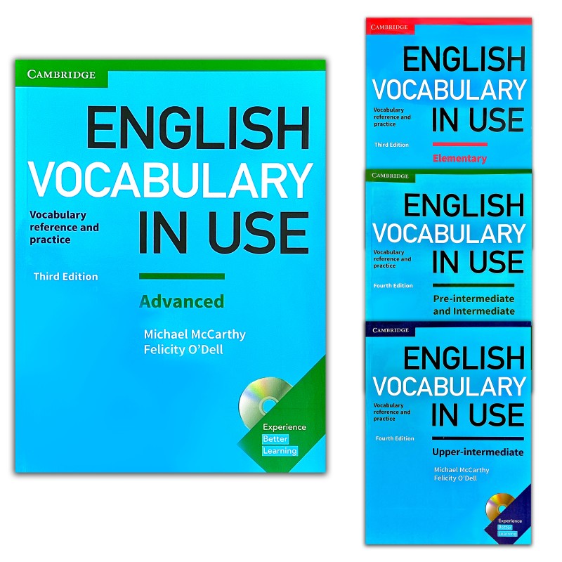 سری 4 جلدی کتاب ENGLISH VOCABULARY IN USE