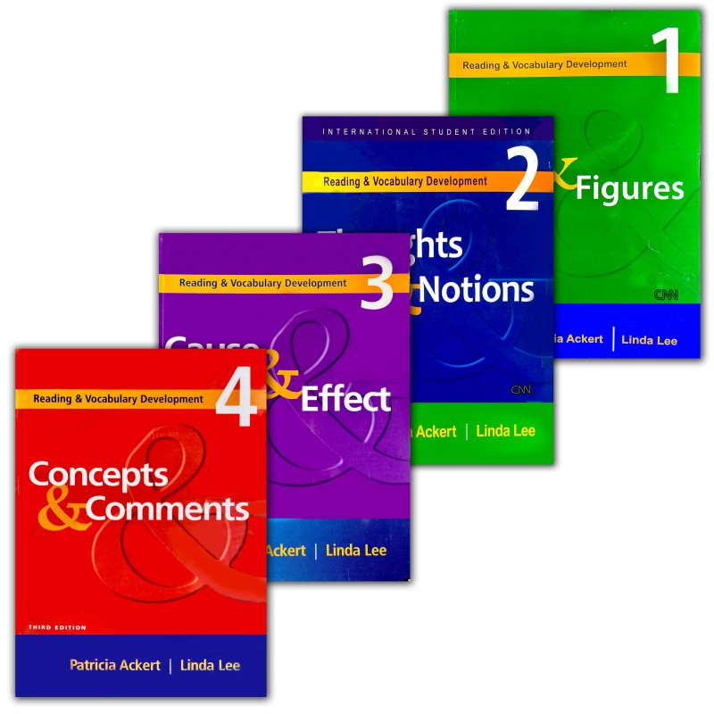 مجموعه 4 جلدی READING AND VOCABULARY