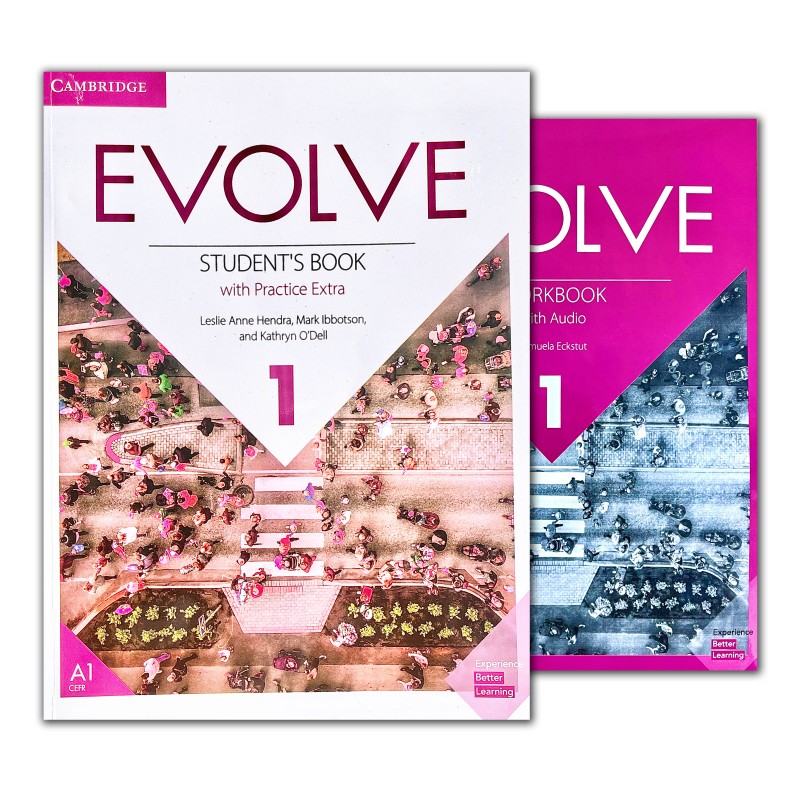 EVOLVE 1 Student's Book + Work Book + Audio Files