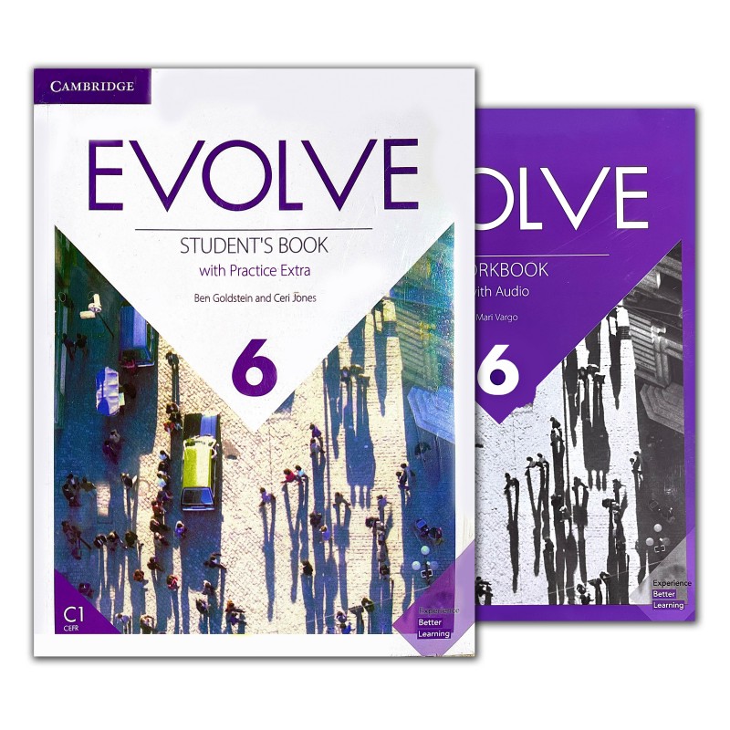 EVOLVE 6 Student's Book + Work Book + Audio Files