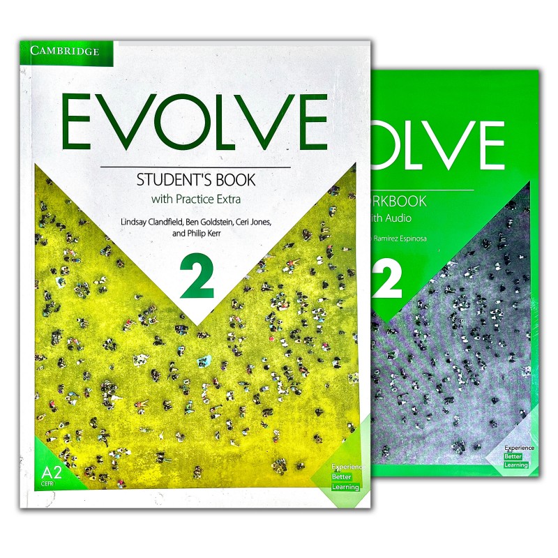 EVOLVE 2 Student's Book + Work Book + Audio Files