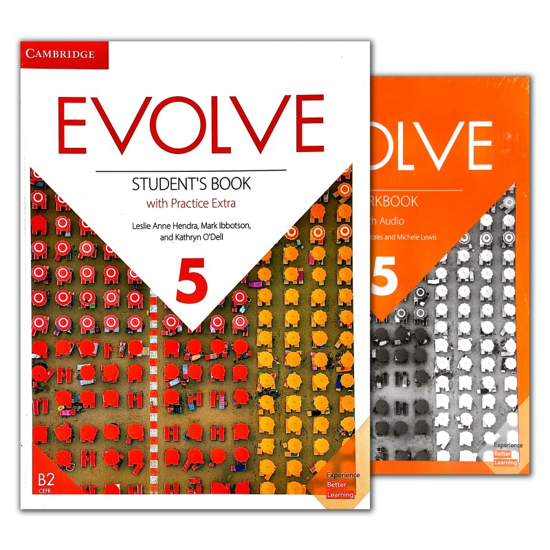 EVOLVE 5 Student's Book + Work Book + Audio Files