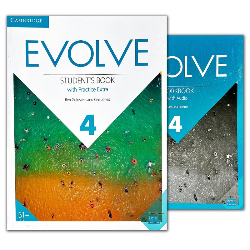 EVOLVE 4 Student's Book + Work Book + Audio Files