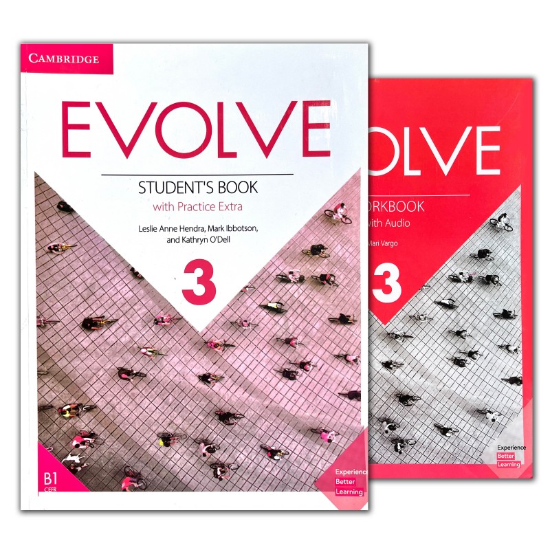 EVOLVE 3 Student's Book + Work Book + Audio Files