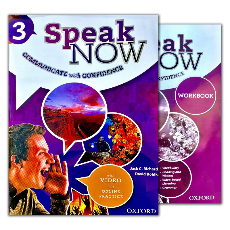 کتاب SPEAK NOW 3 + CD سایز بزرگ (رحلی)