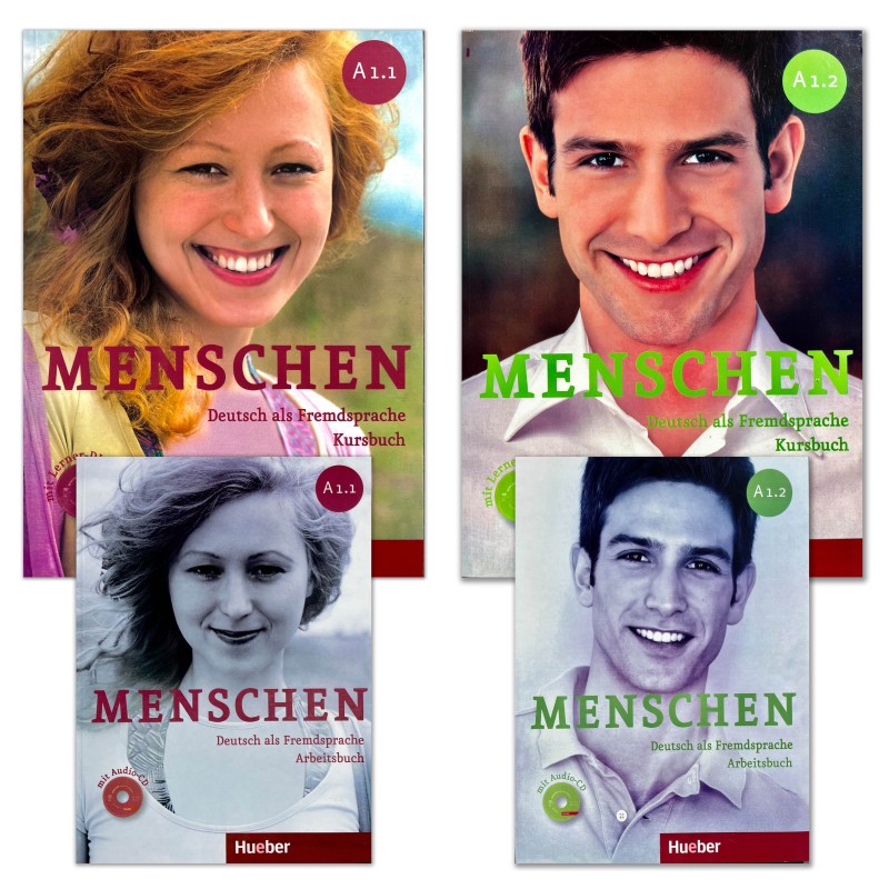 مجموعه دو جلدی منشن A1 به همراه کتاب‌کار (A1.1 - A1.2)